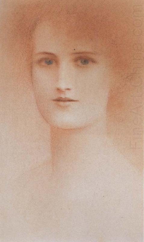 Portrait of a Woman, Fernand Khnopff